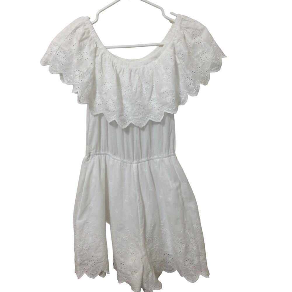 Purple‎ Snow Women's Short Jumper Size Small Eyelet Gauzy Feminine